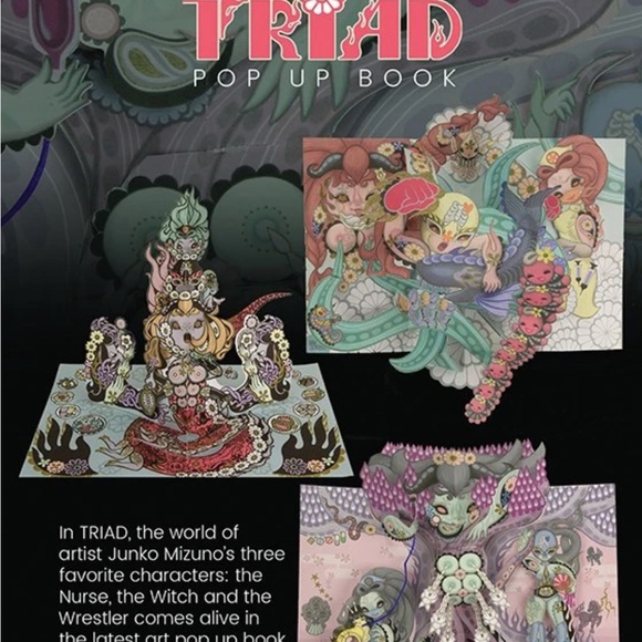 Junko Mizuno Triad Pop Up Book - Picture 6 of 12